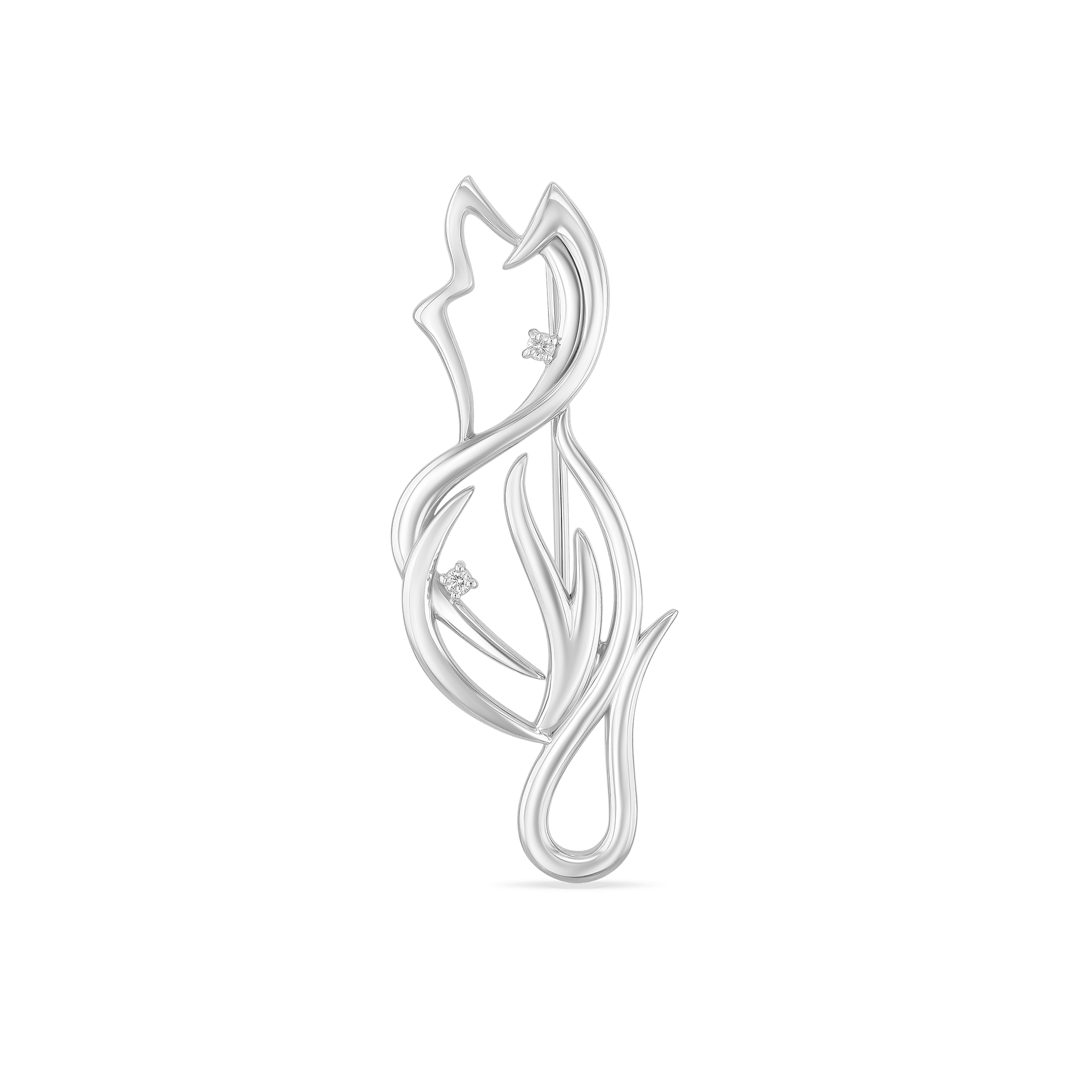 Felix Brooch Catherine Best Silver Brooch