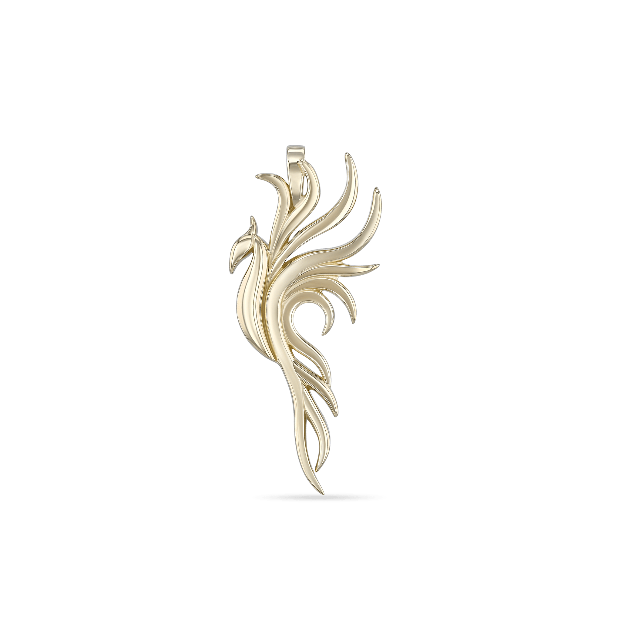The Phoenix Pendant Catherine Best 18ct Yellow Gold Pendant