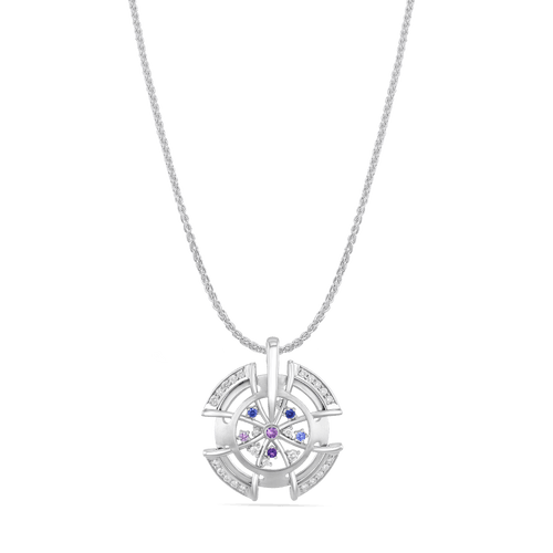 Windmill IV Diamond and Sapphire Pendant Catherine Best Pendant with 18ct chain