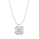 Windmill IV Diamond and Sapphire Pendant Catherine Best Pendant with 18ct chain