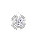 Windmill IV Diamond and Sapphire Pendant Catherine Best Pendant