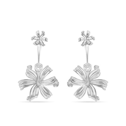 Nerine Lily Earrings Catherine Best Nerine Lily Drops Silver