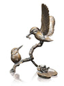 Richard Cooper Small Kingfisher Pair Bronze Sculpture Catherine Best Dev