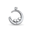 Cradle of Love Pendant - Silver - Without Chain Catherine Best