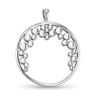 Bubbles Pendant - Silver Catherine Best