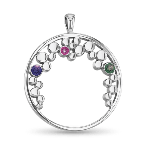 Bubbles Pendant - Silver Catherine Best