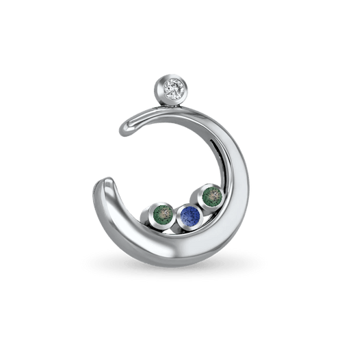 Cradle of Love Pendant - Silver - Without Chain Catherine Best