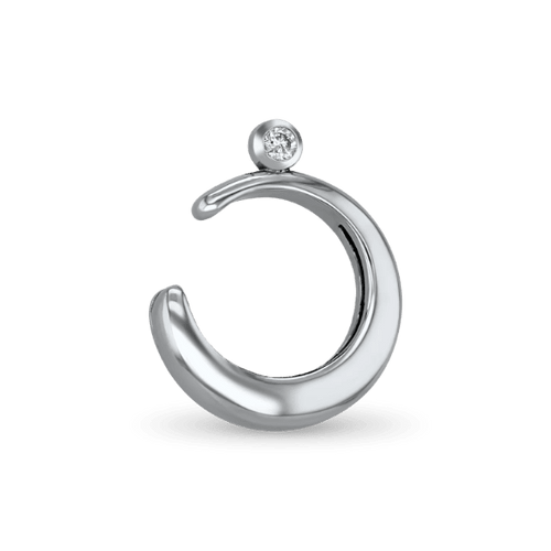 Cradle of Love Pendant - Silver - With Chain Catherine Best