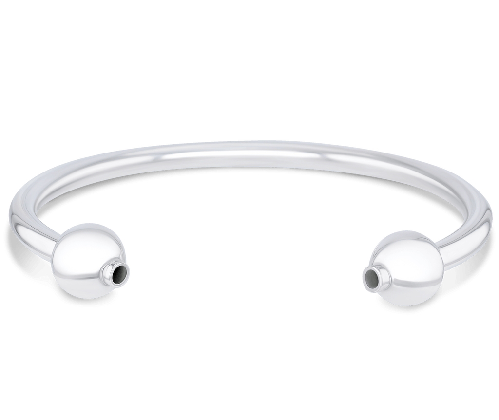 Bracciale Cilindrico Per Ceneri Cremazione | Gioiello Memoriale Urna In Acciaio Inox Con Kit Di Riempimento | Regalo Commemorativo Personalizzabile