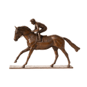Brigadier Gerard and Joe Mercer Sculpture Catherine Best Dev