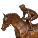 Brigadier Gerard and Joe Mercer Sculpture Catherine Best Dev