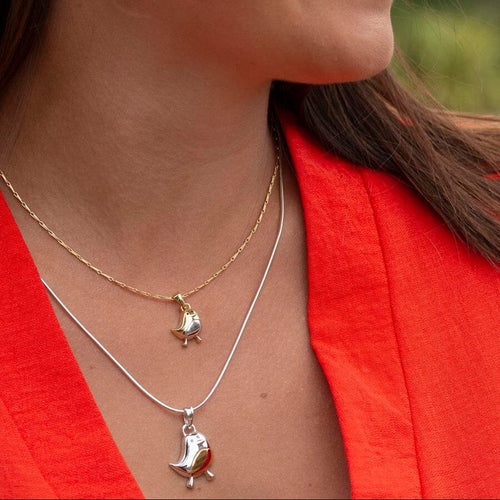 Fred the Robin Pendant Catherine Best