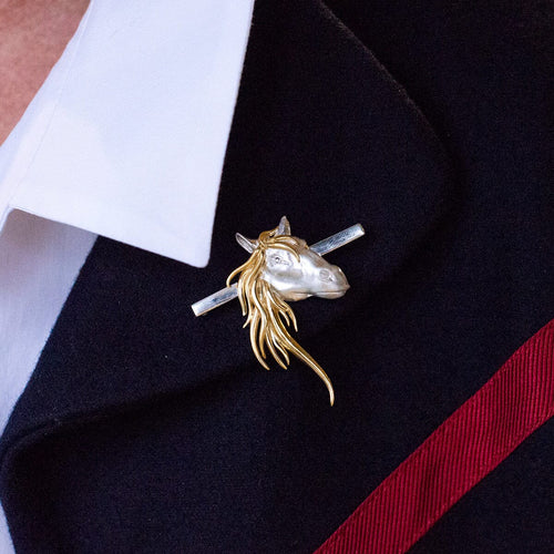 L'Amour Horse Brooch Pin Catherine Best