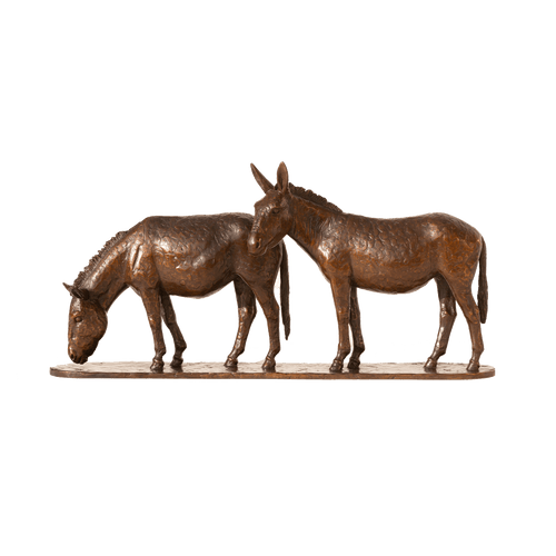 Donkeys Sculpture Catherine Best Dev