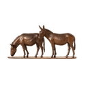 Donkeys Sculpture Catherine Best Dev