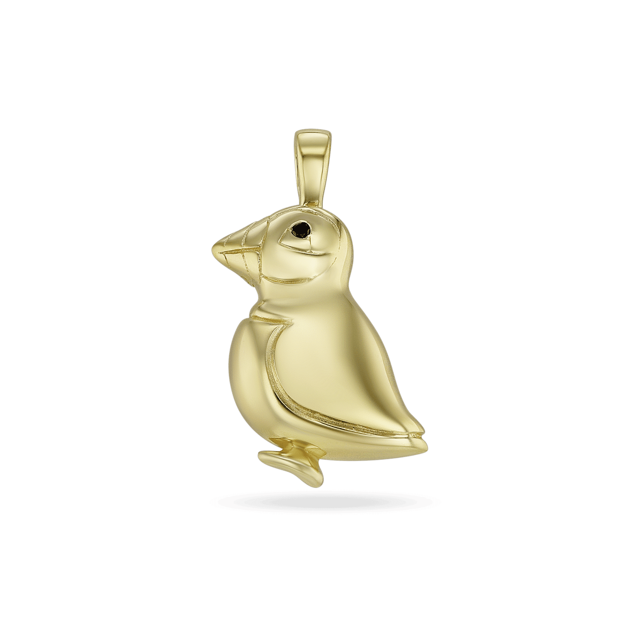 George The Puffin Pendant - Silver Catherine Best