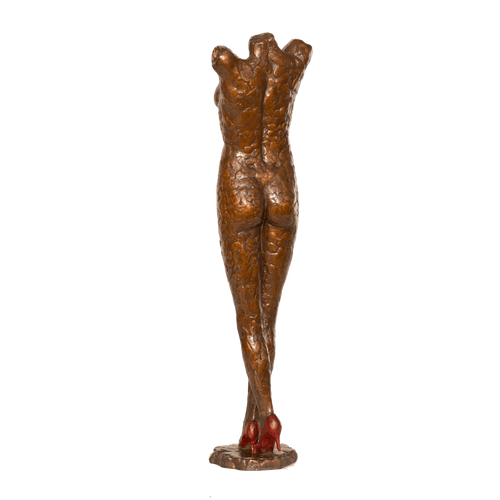 Red Shoes Sculpture Catherine Best Dev