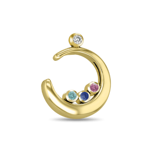 Cradle of Love Pendant - 18ct Yellow Gold - Without Chain Catherine Best