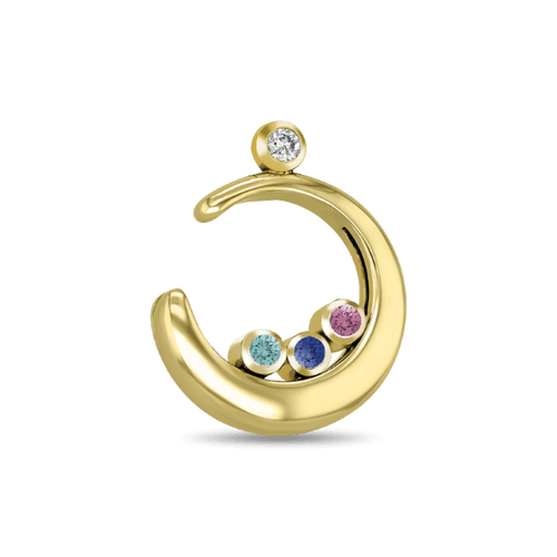Cradle of Love Pendant - 18ct Yellow Gold - With Chain Catherine Best