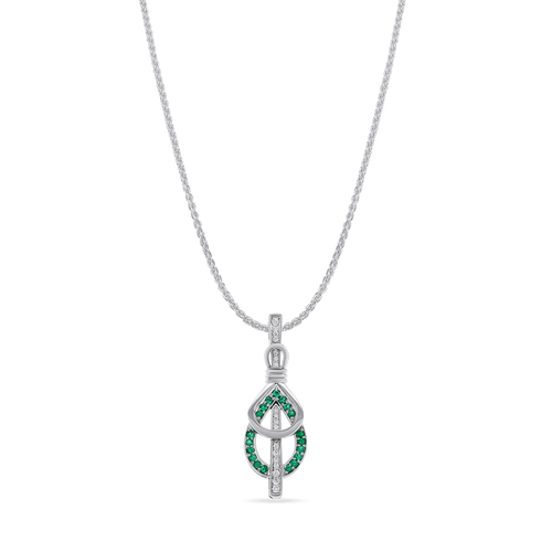 Two's Company Pendant Catherine Best Dev Pendant on a 18 chain