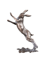 Richard Cooper Medium Hare Boxing Bronze Sculpture Catherine Best Dev