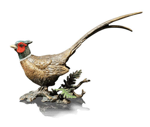 Richard Cooper Pheasant Bronze Sculpture Sculptures & Statues Catherine Best