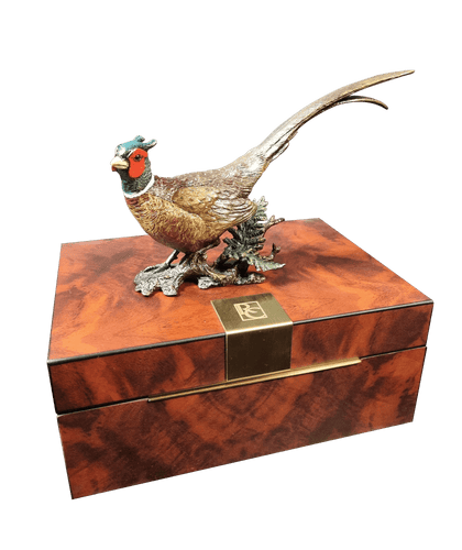 Richard Cooper Pheasant Bronze Sculpture Sculptures & Statues Catherine Best