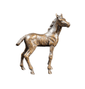 Richard Cooper Mare & Foal Bronze Sculpture Sculptures & Statues Catherine Best Dev