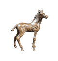 Richard Cooper Mare & Foal Bronze Sculpture Sculptures & Statues Catherine Best Dev 