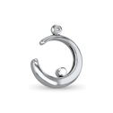 Cradle of Love Pendant - Silver - With Chain Catherine Best