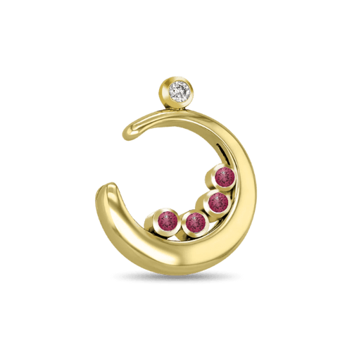 Cradle of Love Pendant - 9ct Yellow Gold - Without Chain Catherine Best