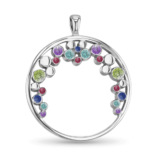 Bubbles Pendant - Silver Catherine Best