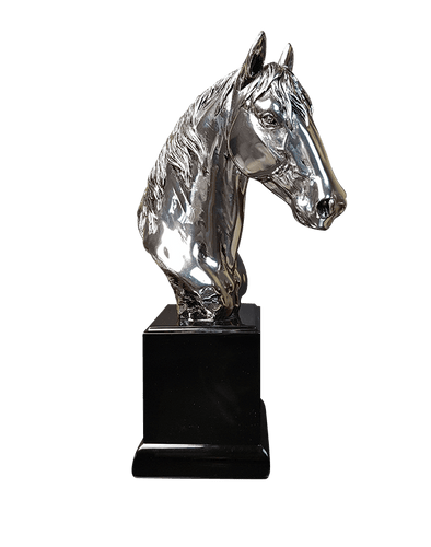 Richard Cooper Medium Horse Nickel Resin Sculpture Catherine Best Dev