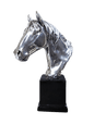 Richard Cooper Large Horse Nickel Resin Sculpture Catherine Best Dev