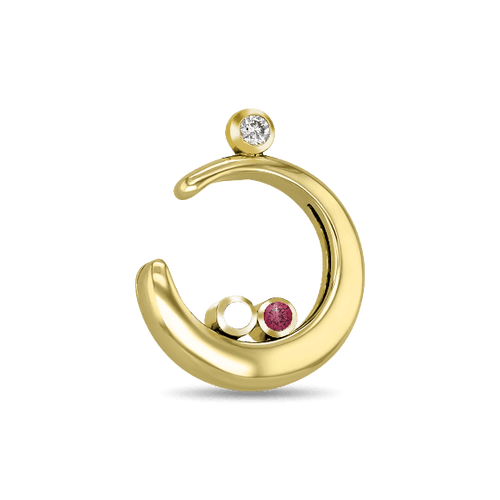 Cradle of Love Pendant - 9ct Yellow Gold - With Chain Catherine Best