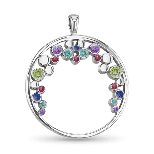 Bubbles Pendant - Silver Catherine Best