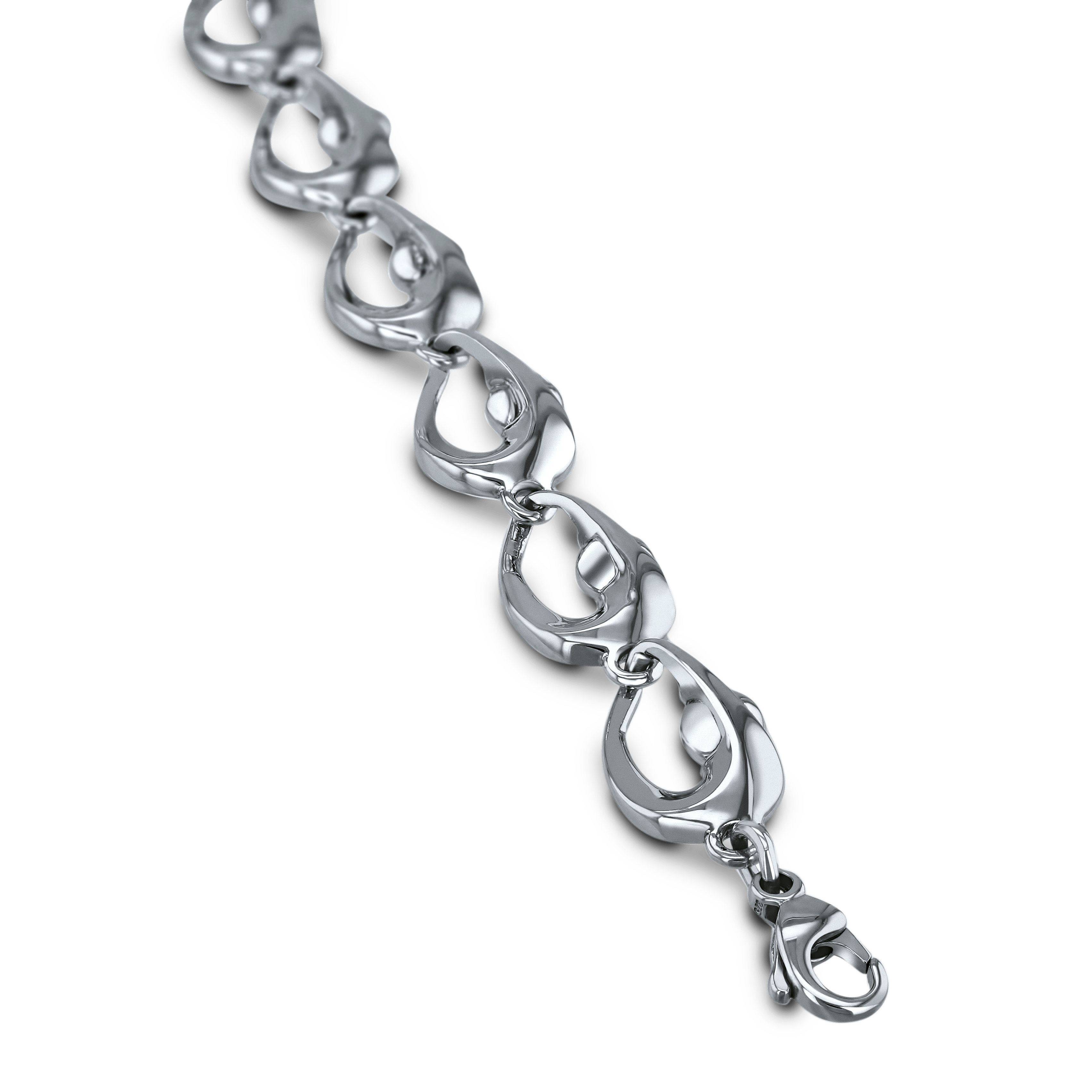 Inner Balance Bracelet Catherine Best Dev Silver