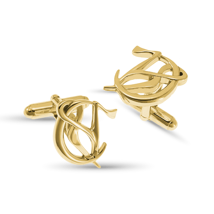 Capricorn Moon-sign Cufflinks Catherine Best Dev Silver