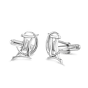 Gemini Moon-sign Cufflinks Catherine Best Dev Silver