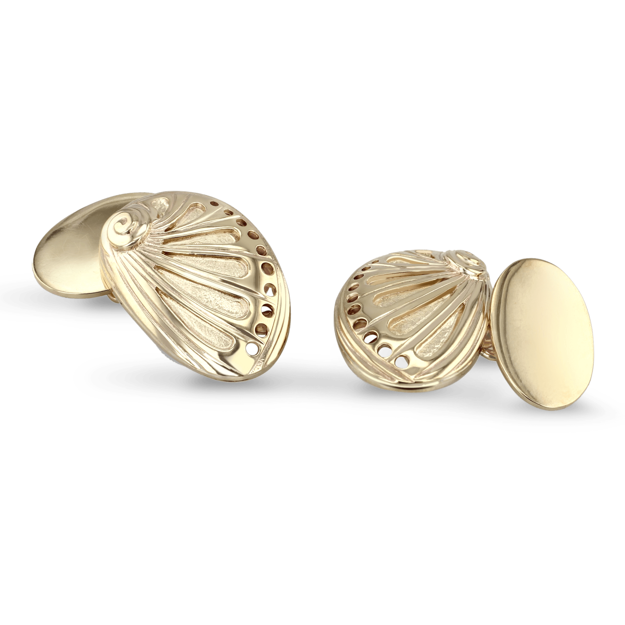 Ormer Cufflinks Catherine Best Dev Silver
