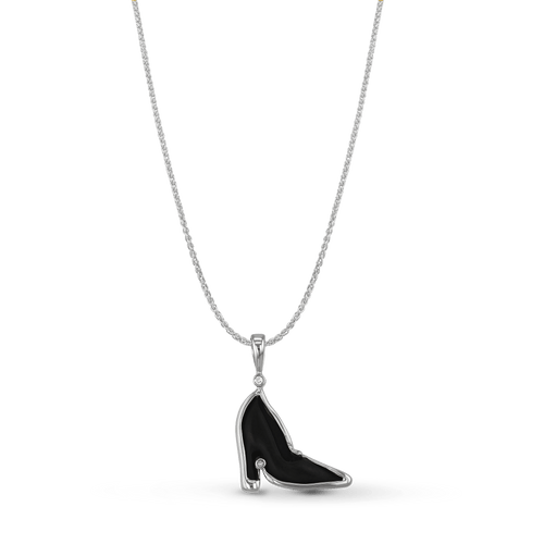 All Dressed Up Pendant Catherine Best Dev Pendant on a 18 chain 