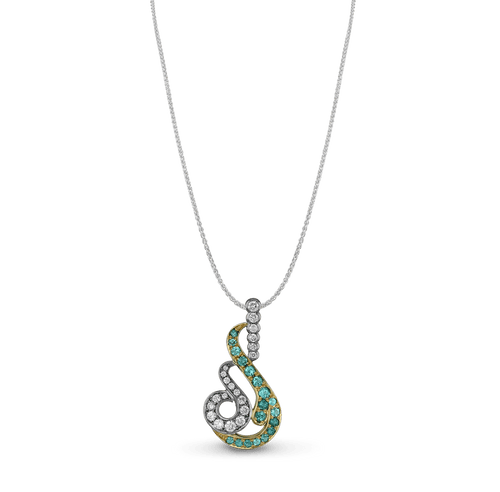Amphora Pendant Catherine Best Dev Pendant on a 18 chain
