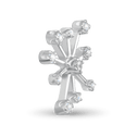 Starburst Silver and Cubic Zirconia Tie Pin Catherine Best Dev