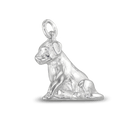 Silver Pup Charm Catherine Best Dev 