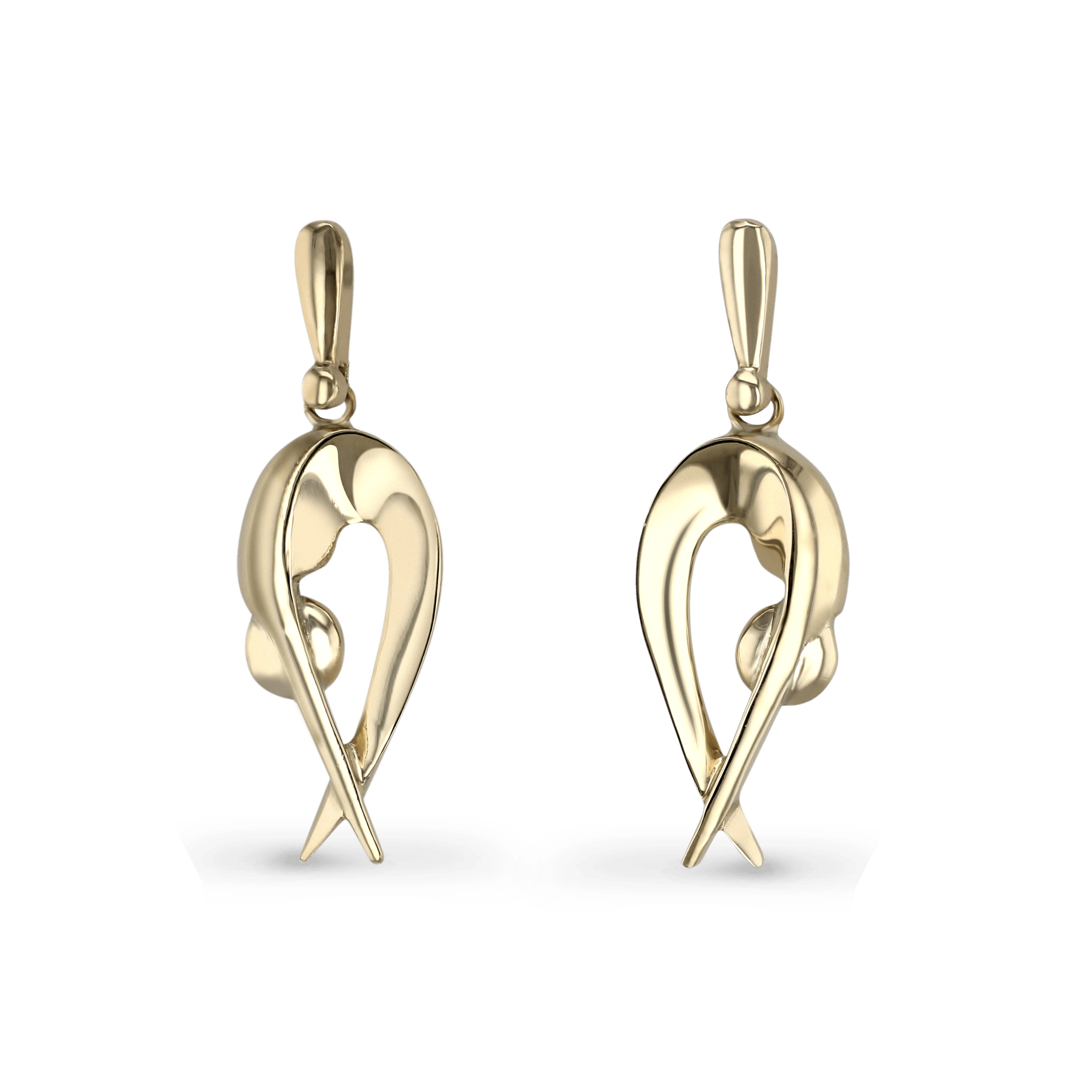 Inner Balance Earrings Catherine Best Dev Silver