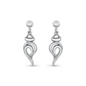 Petit Port Earrings Catherine Best Dev Silver