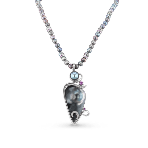 White Shadow Necklace Catherine Best Dev