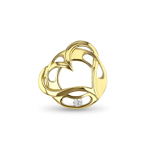 Love For Life Pendant Catherine Best Dev 9ct Yellow Gold Standard Pendant