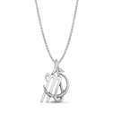 Scorpio Moon-sign Pendant Catherine Best Dev Silver Pendant on a 18