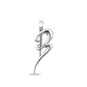 Initial B Love Letter Pendant Catherine Best Dev Silver Pendant